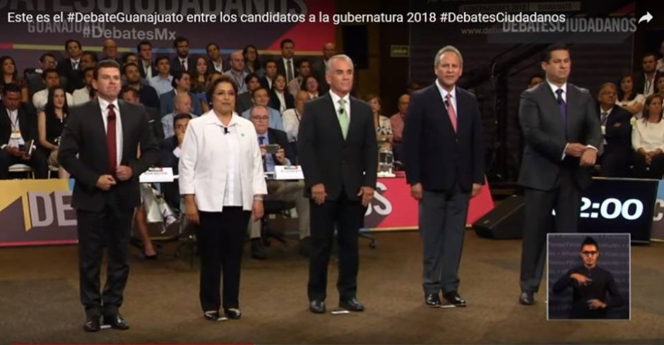 Verdades y mentiras del debate de gobernadores en Guanajuato
