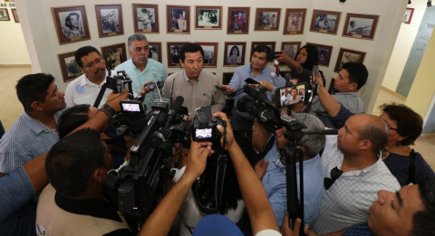 Impulsará Alcalde Mario López proyectos autorizados a Matamoros, en reunión con funcionarios de la SEP