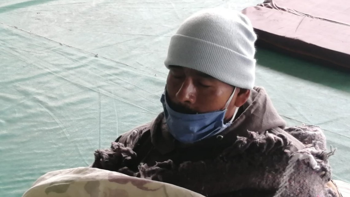 46 personas fueron albergadas por el intenso frío en Matamoros