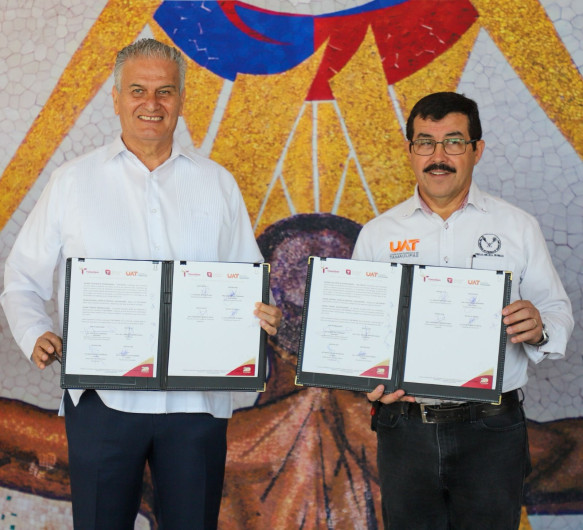 Firman convenio Salud y UAT para donación altruista de sangre