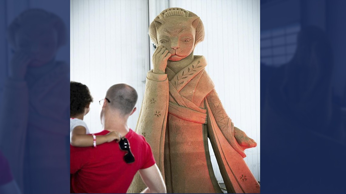 Sorprendentes esculturas de arena 