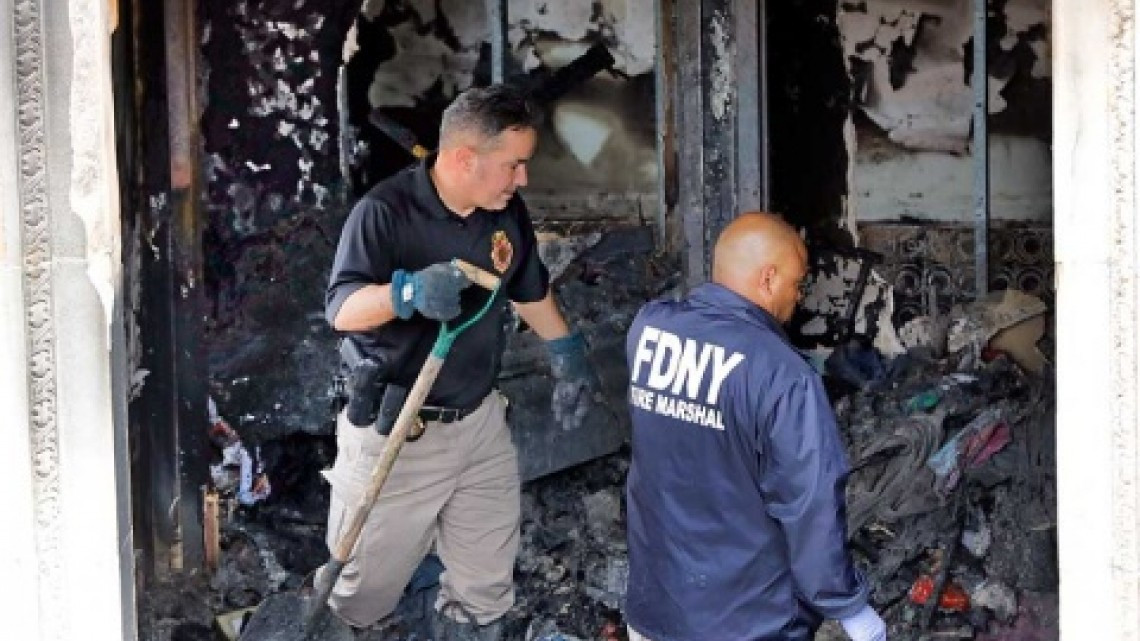 6 muertos tras un incendio en NY
