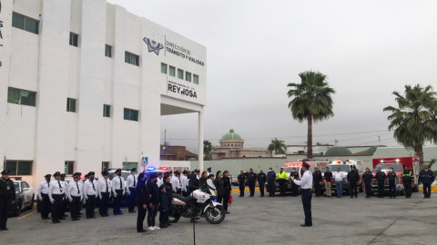 Rinden homenaje a elemento de tránsito