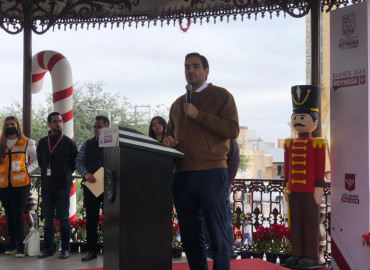 Pide alcalde a Santa un mejor 2023 para Reynosa
