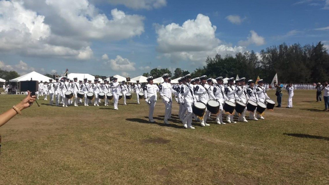 Celebran el Día de la Marina en Tampico
