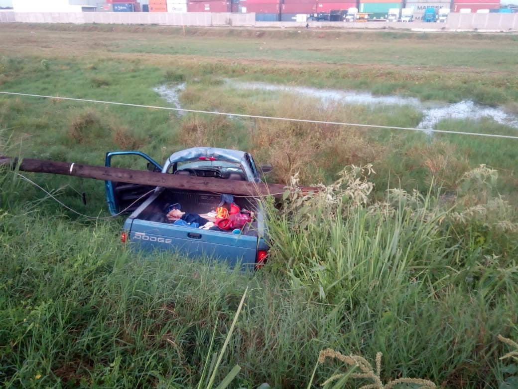 Accidente vehicular, arroja 12 lesionados en el puerto de Altamira