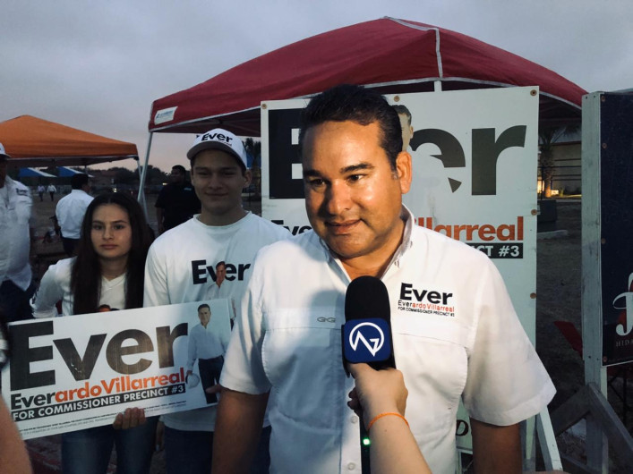 Everardo ‘Ever’ Villareal lidera reñidas votaciones en condado de Hidalgo