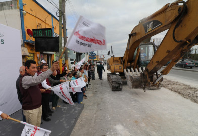 Así lucen trabajos de pavimentación en avenida Lauro Villar