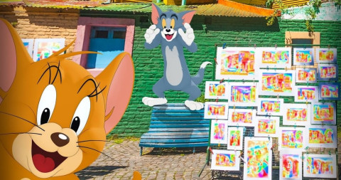 Revelan el primer trailer de 'Tom & Jerry'