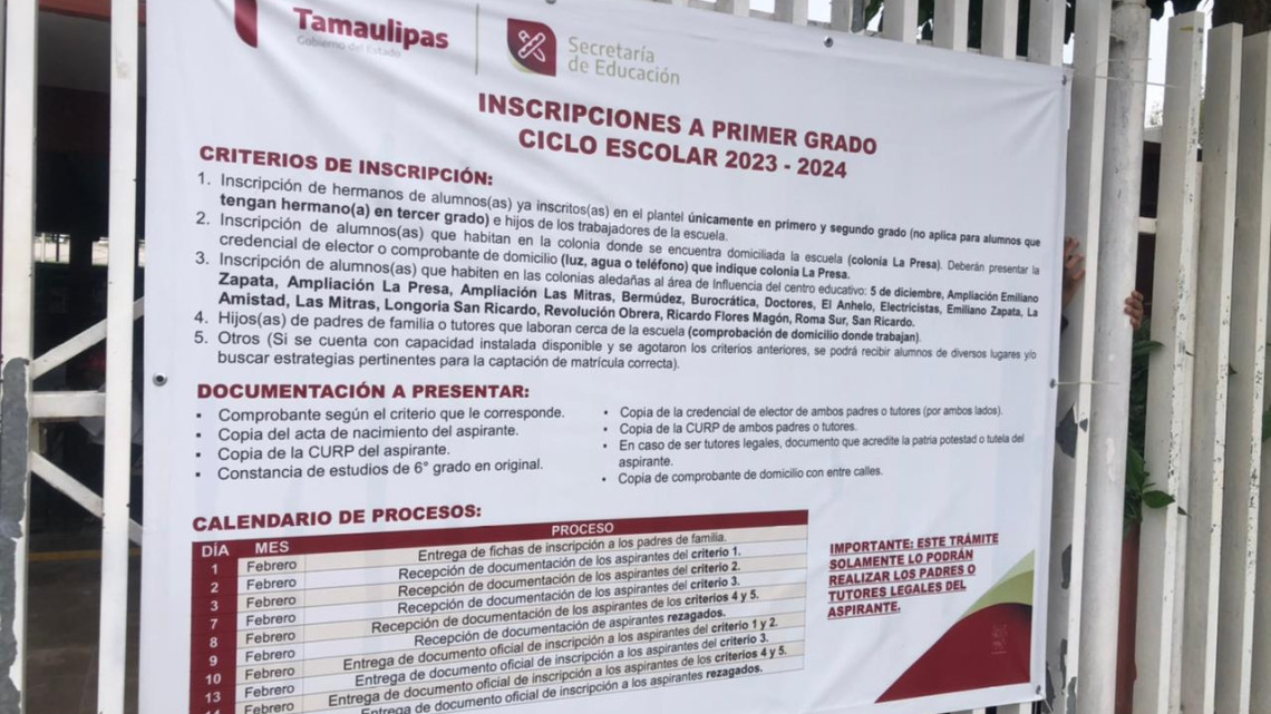 Acampan por alcanzar lugar en secundaria ETI 44