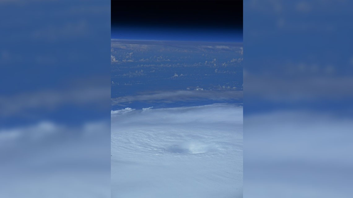 Astronauta comparte fotografías de "Irma"
