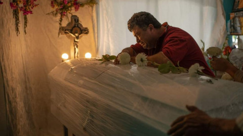 Despiden a Rosa Isela, joven embarazada raptada para robarle a su bebé