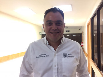 Fuertes lluvias retrasan obras en Matamoros