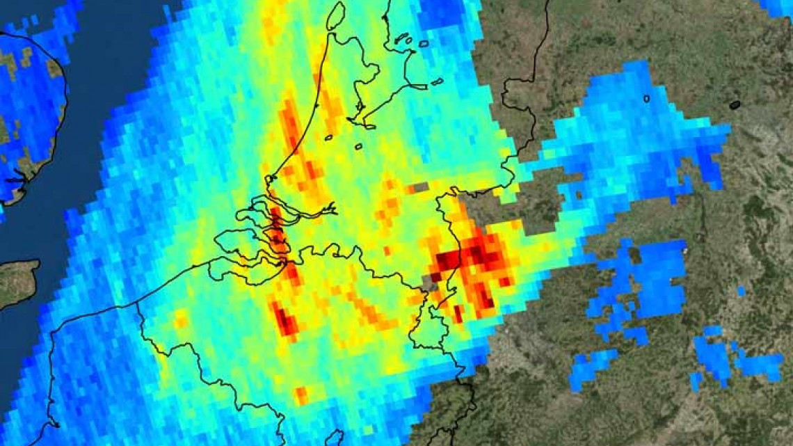 IMÁGENES: La contaminación en la tierra vista desde el espacio