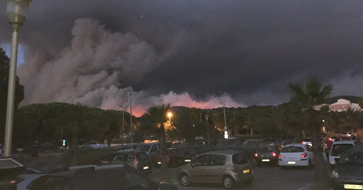Evacúan a 10 mil personas en el sur de Francia por incendios forestales