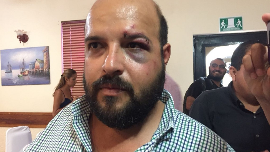 Morena denuncia a panistas que agredieron a equipo de campaña de Adrián Oseguera