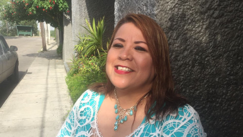 Candidata a diputada federal VIII distrito de Nueva Alianza emite su voto