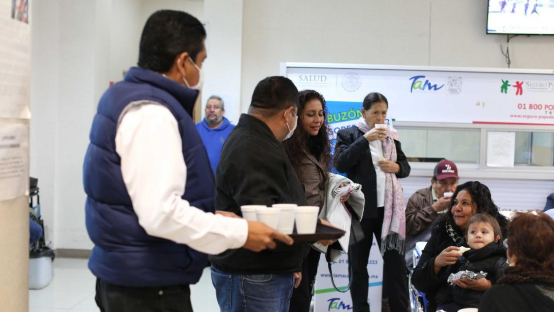 Apoya Cruz Roja y DIF Tam a personas vulnerables durante bajas temperaturas 