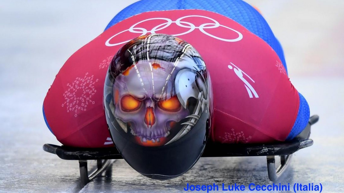 El casco que destaca en PyeongChang 2018