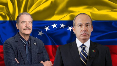 Declaran personas non gratas en Venezuela a Vicente Fox y Felipe Calderón