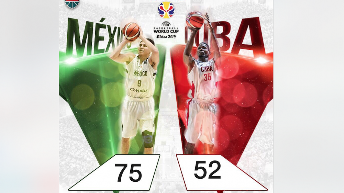 México vence a Cuba y avanza a la 2da ronda clasificatoria rumbo al Mundial de China 2019