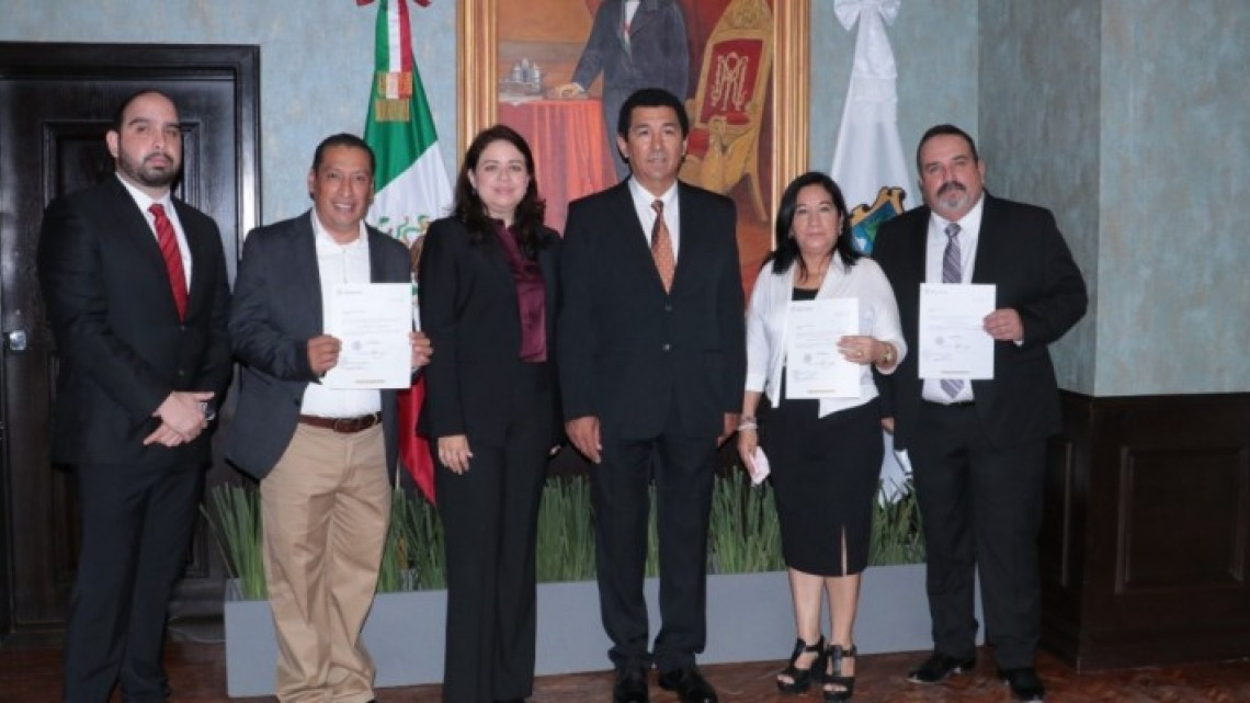 Entrega Mario López nombramientos a Secretarios y Directores para el periodo 2021-2024