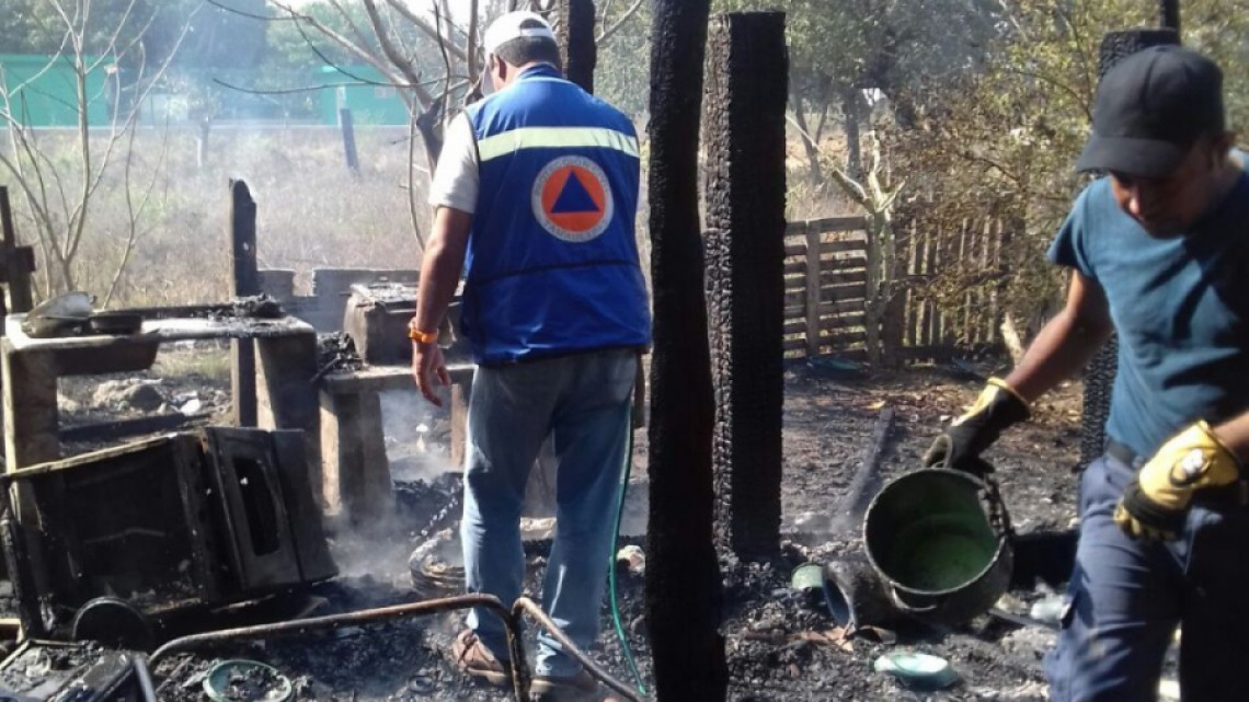 Incendios en Altamira, dejan en la calle a septuagenarios