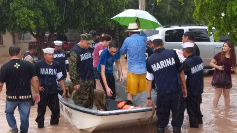 Afectaciones ha dejado tormenta 19-E en Sinaloa y Sonora