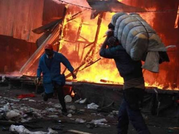 Incendio en mercado de Nairobi deja 15 muertos y 70 heridos