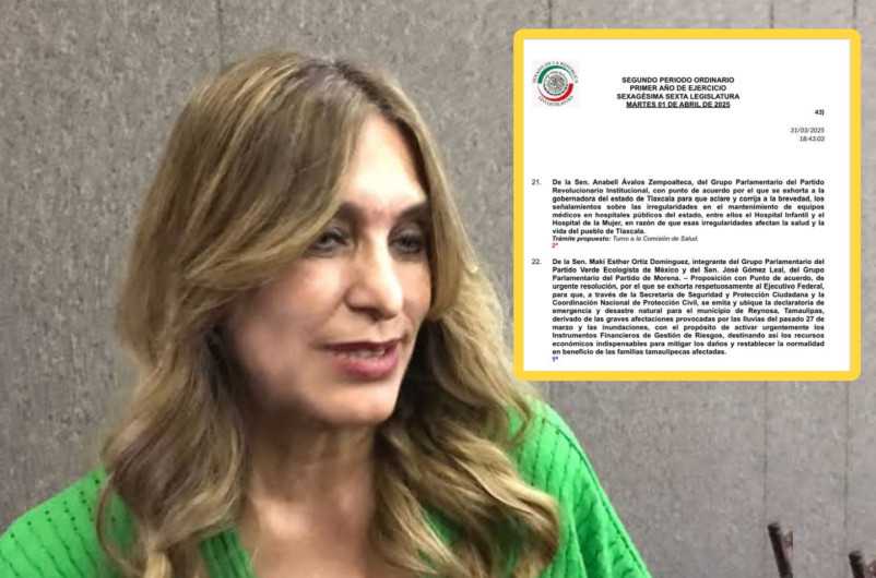 Senadora Maki Ortiz solicita declaración de zona de emergencia en Reynosa tras inundación 