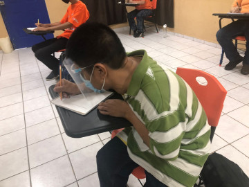 Jóvenes especiales se reincorporan a las clases presenciales en el Cerac de Nuevo Laredo