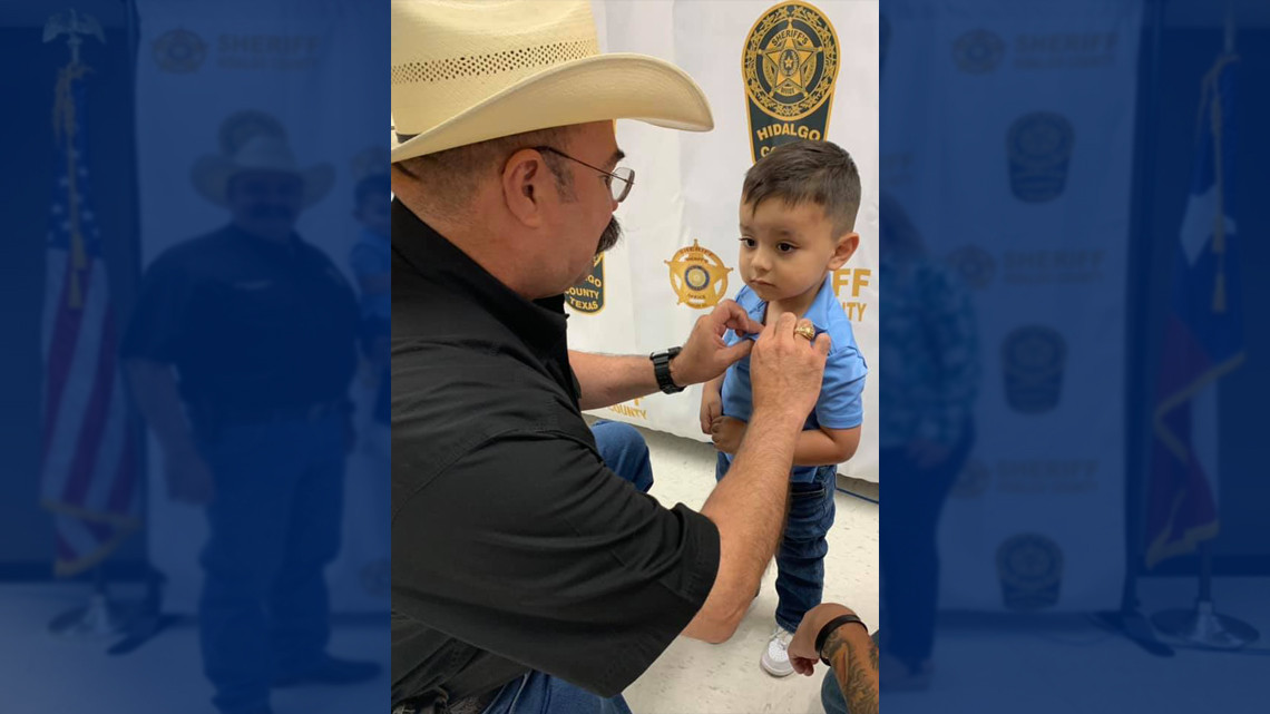 Pequeño con cáncer es diputado honorario en Condado Hidalgo