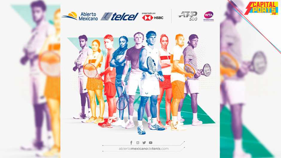 Rafael Nadal confirmado para el Abierto de Tenis de México Telcel 2020