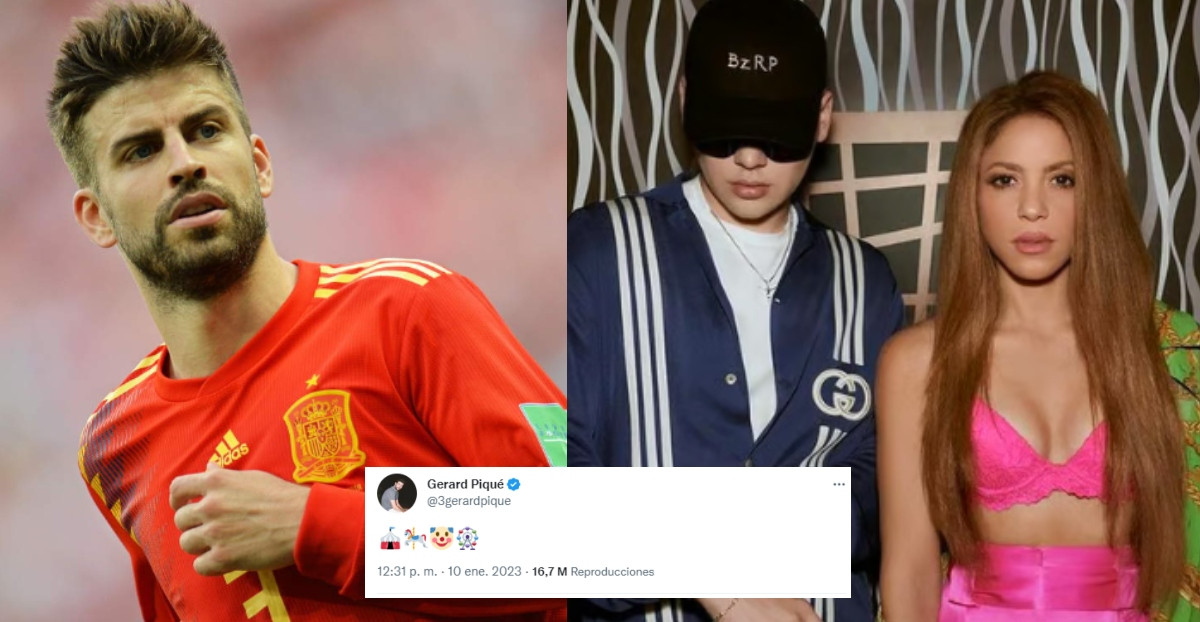 Piqué lanza extraño mensaje tras anuncio de la nueva canción de Shakira