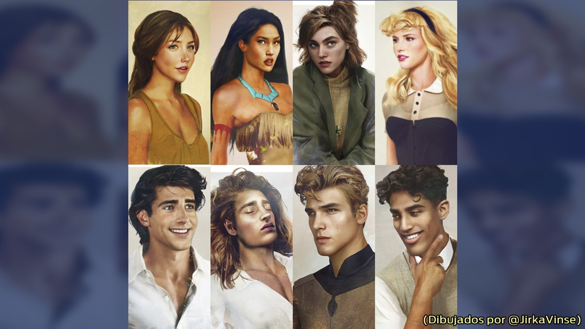 Así lucirían algunos personajes de Disney en el mundo real 