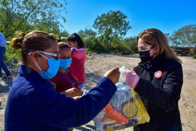 DIF Reynosa llevó beneficios a las familias de la colonia Condado del Norte 