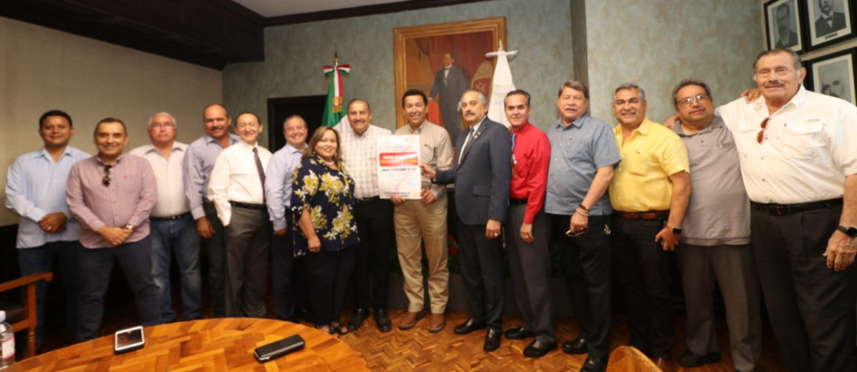 Manifiestan Clubes Rotarios de Matamoros, interés de trabajar en equipo con alcalde Mario López