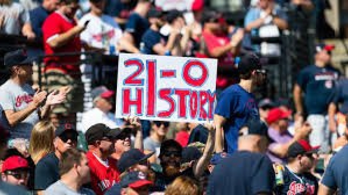 Indios fijan récord de 21 triunfos al hilo