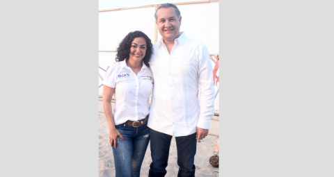 Olga respalda a Adrián Oseguera ante ataques