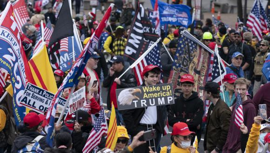 Cuatro apuñalados en marcha de apoyo a Trump en Washington