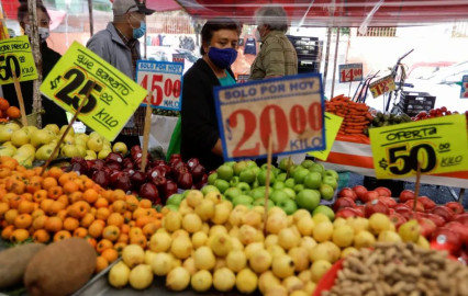 Inflación en México se acelera a 4.65% durante abril
