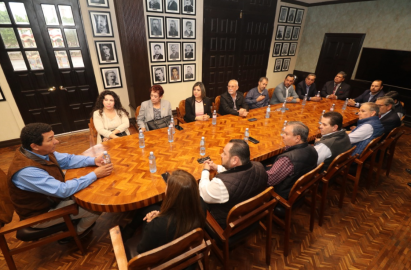 Expone alcalde Mario López a empresarios proyectos del 2020 y los convoca a unificarse por Matamoros