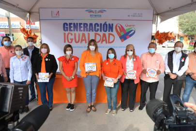 Inaugura Alcaldesa "Carrera por la Igualdad en Reynosa"