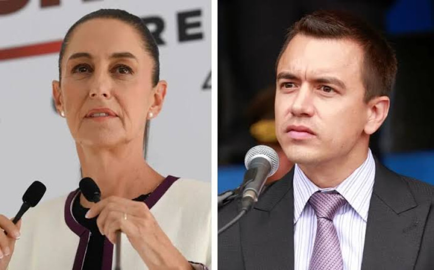 México rechaza señalamientos de actos delictivos en Ecuador para atentar contra el presidente Daniel Noboa