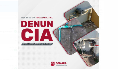 Ejercerá COMAPA de Reynosa acción legal contra el robo de agua