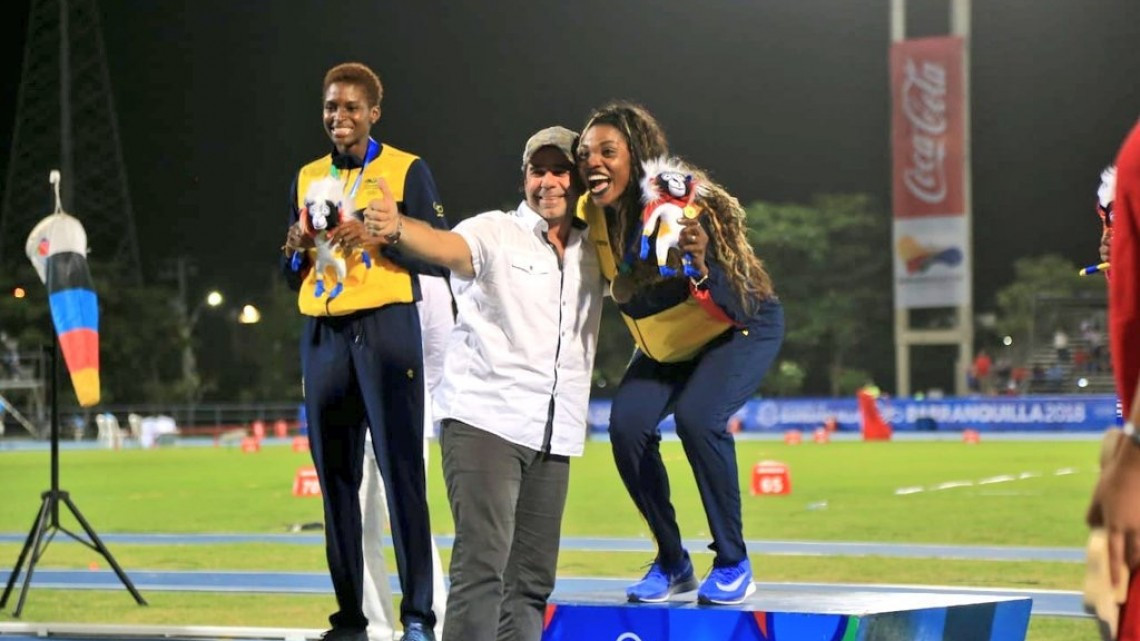 Caterine Ibargüen gana medalla de bronce en salto triple 