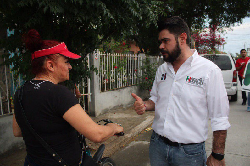 Visita Horacio Seoane a estructura del partido