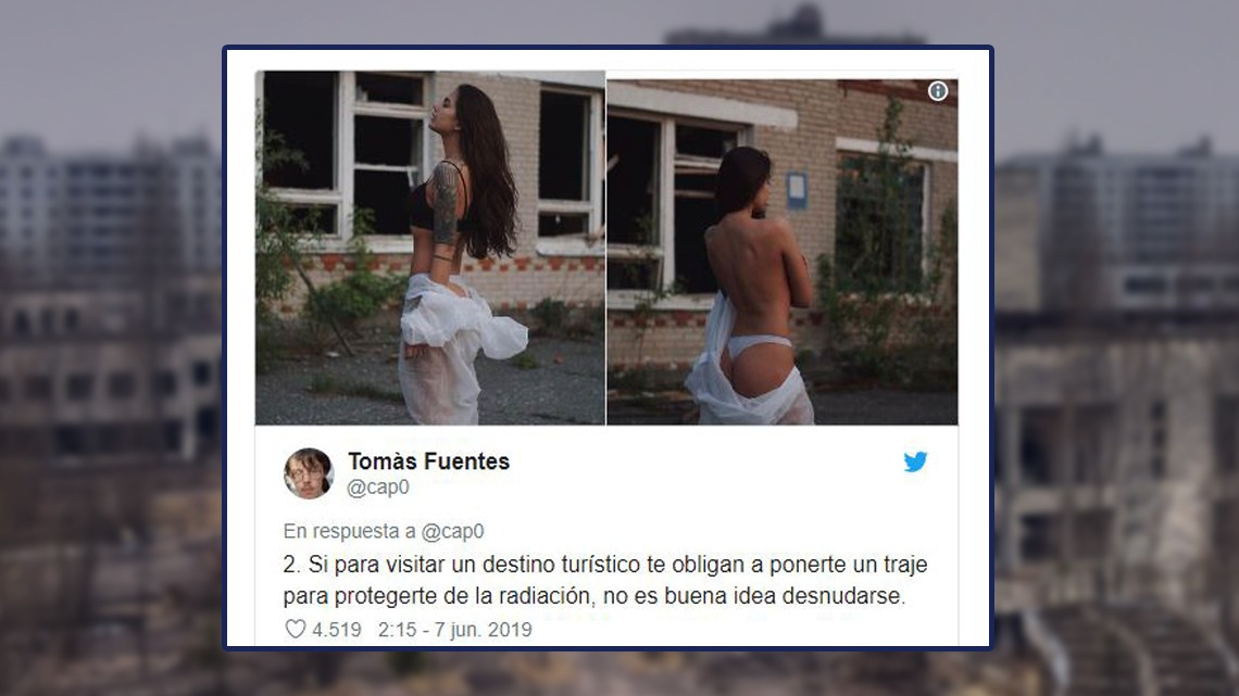 Influencers reciben fuertes críticas tras tomarse fotos en Chernóbil 
