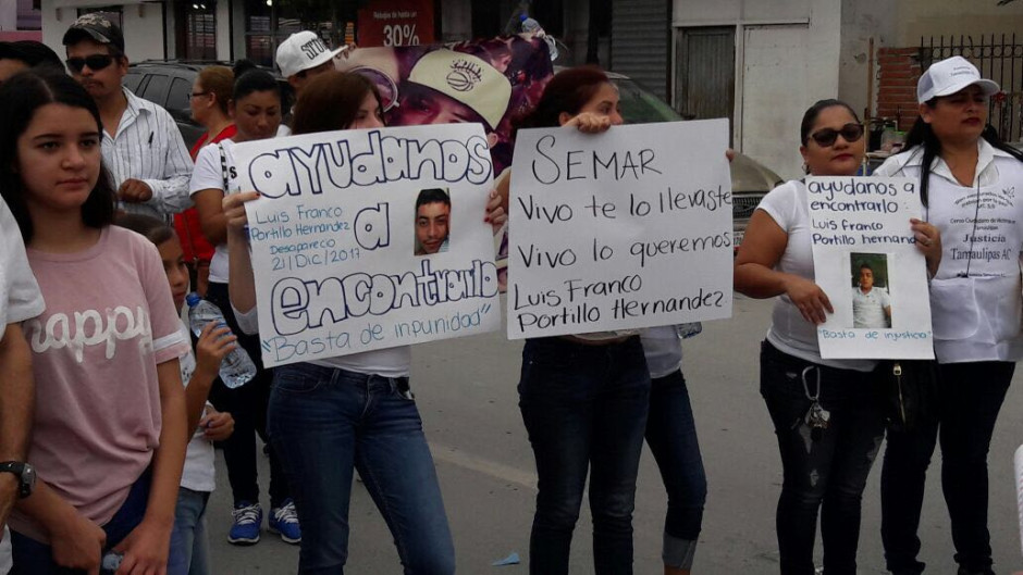 Marchan por la paz familiares de personas desaparecidas