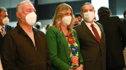 Asistió Maki Ortiz a toma de protesta de Alcaldesa Nataly García 